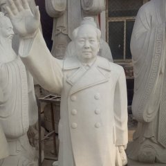 毛主席揮手石雕，廣場偉人石雕