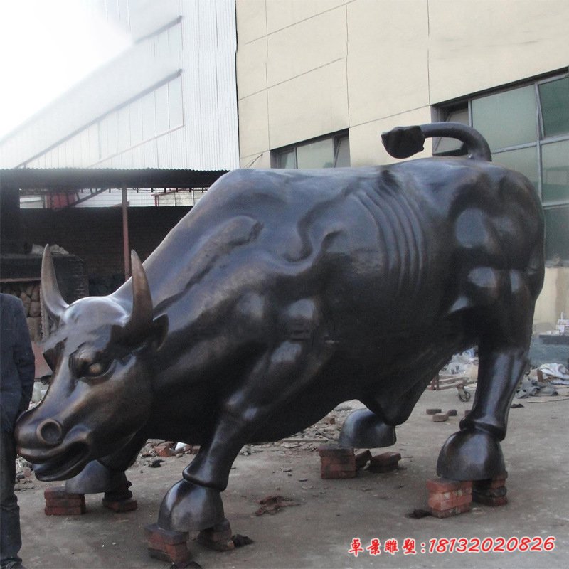 銅雕廣場華爾街牛